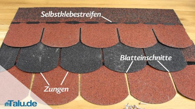 Dachschindeln selbst verlegen – Dach mit Bitumenschindeln