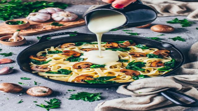 Blumenkohl Alfredo Pasta Sauce (Vegan)