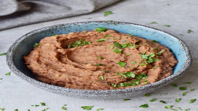 Einfaches Bohnenmus Rezept | Mexikanisches Bohnenpüree