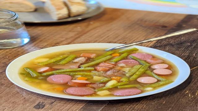 Omas Grüne Bohnensuppe – Einfaches Rezept