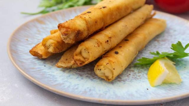 Sigara Börek mit Käse selber machen