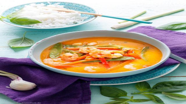 Rotes Thai Curry Rezept ganz einfach