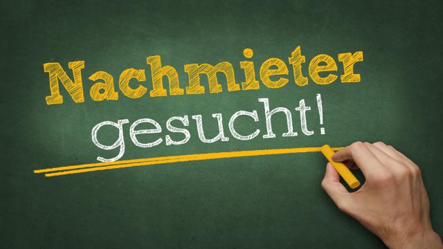 Nachmieter suchen und stellen