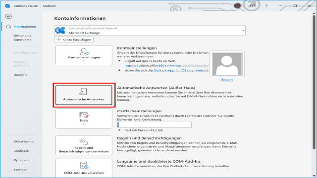 Abwesenheitsnotiz in Outlook einrichten (inkl. Vorlagen)