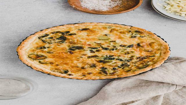 Vegetarische Lauch-Quiche