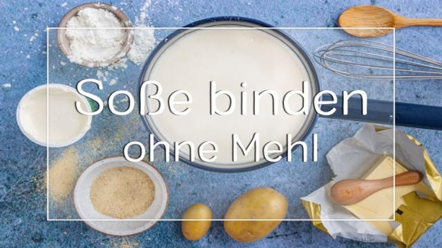 Soße binden: 15 Alternativen zum Andicken mit Mehl