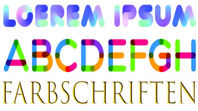 Color Fonts: Wie Sie bunte Schriften nutzen