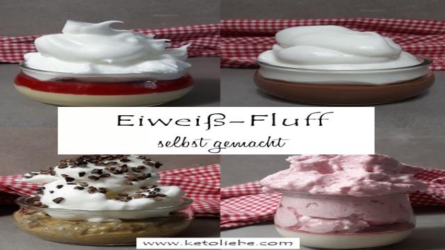 Eiweiß-Fluff selber machen! Ich zeige dir meine Fluff Rezepte