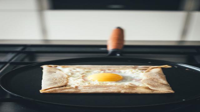 Galettes Complètes – bretonische Buchweizenpfannkuchen