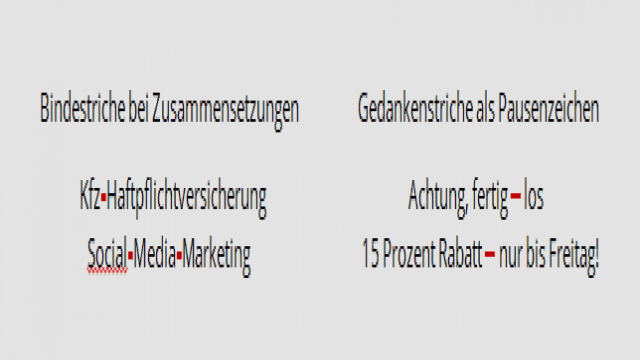 Der Gedankenstrich: Stilsichere Verwendung und korrekte Rechtschreibung