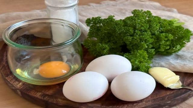 Rührei ohne Milch