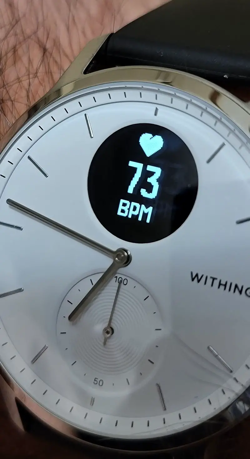 Withings ScanWatch vs Fitbit Sense week 5ish