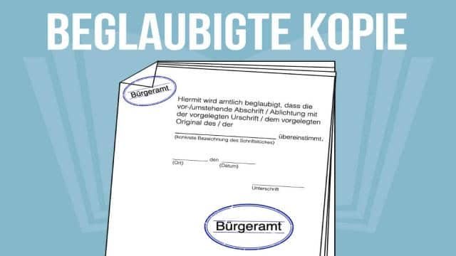 Zeugnis beglaubigen lassen: Kosten + wer beglaubigt?